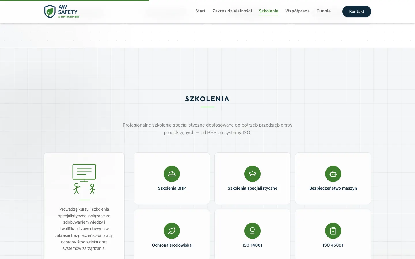AW Safety & Environment – oferta szkoleń