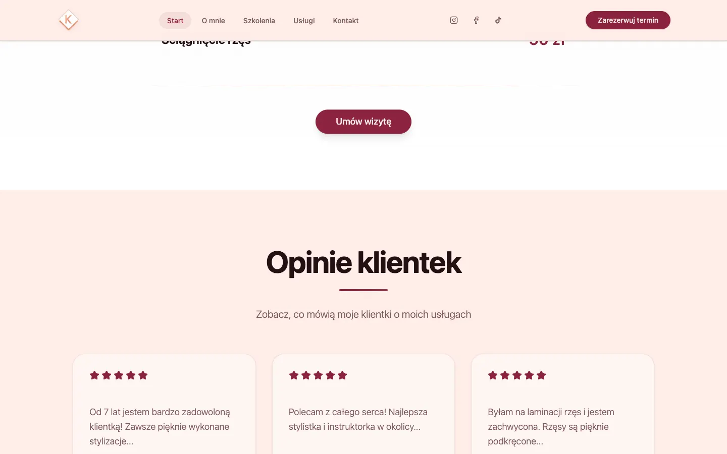 Klaudia Lash Academy – Bewertungen von Kundinnen
